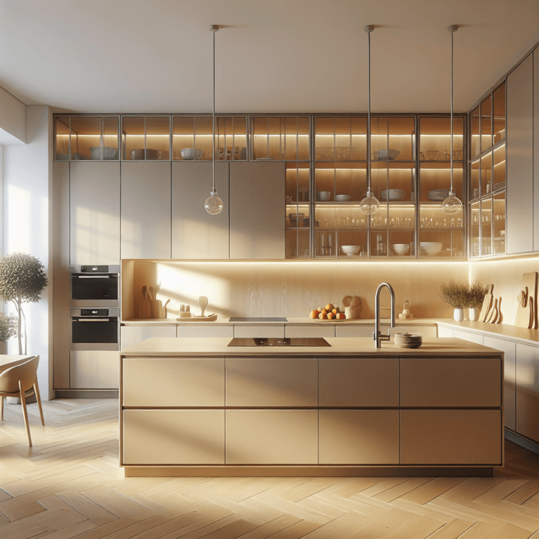 beige Anrichte Küche-Augsburg-1