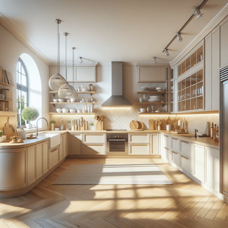 beige Küche in L-Form-Augsburg-1