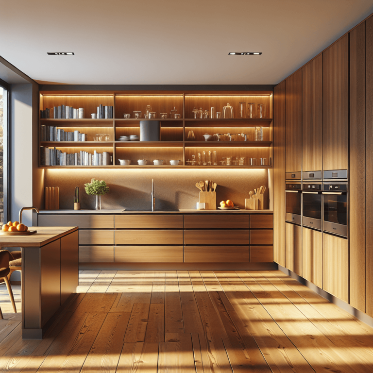 braune Einbauküche-Augsburg-1