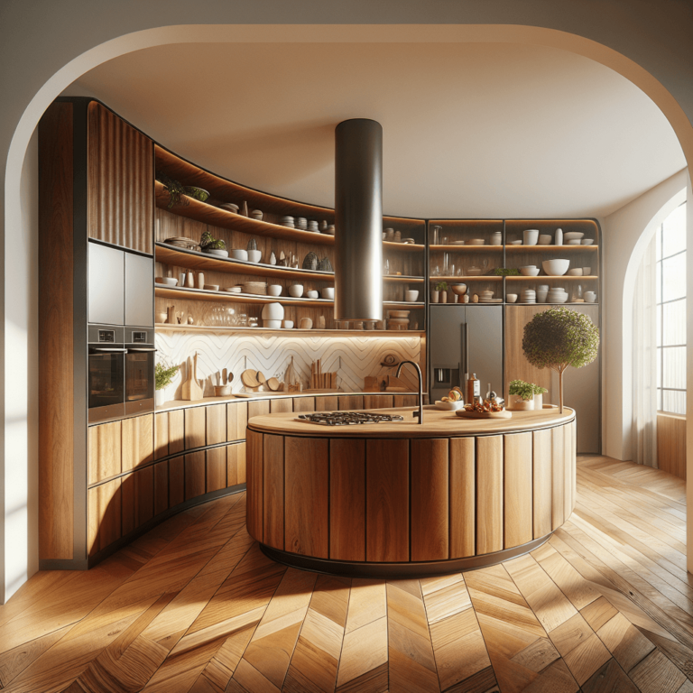 braune Rondell Küche-Augsburg