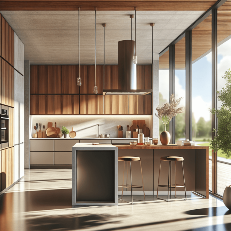 braune Singleküche-Augsburg