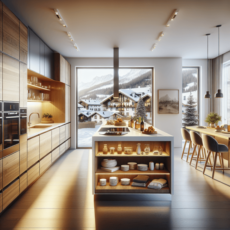 bunte Freistehende Küche-Augsburg-1