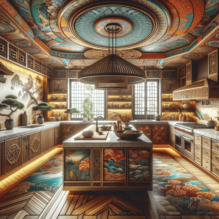 bunte Küche im asiatischen Stil-Augsburg-1