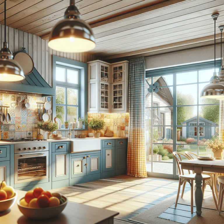 bunte Landhausküche-Augsburg