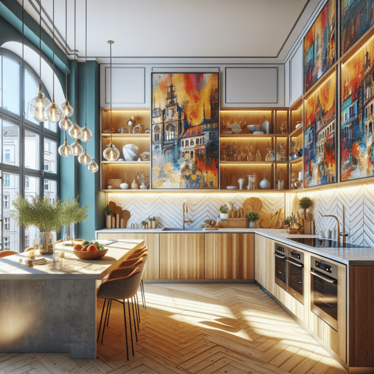 bunte Wohnküche-Augsburg