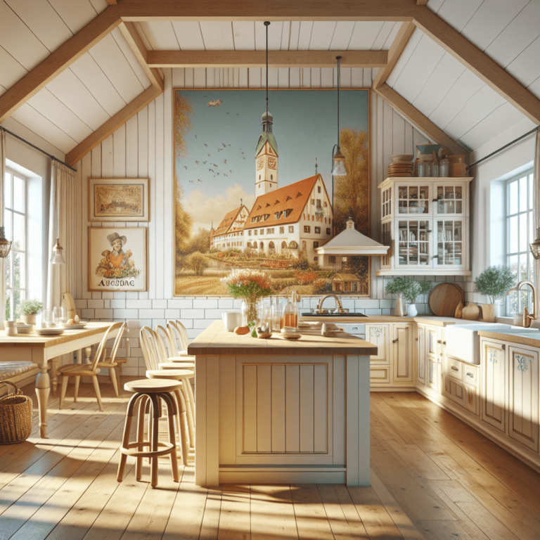 cremefarbene Küche im Bauernhausstil-Augsburg-1