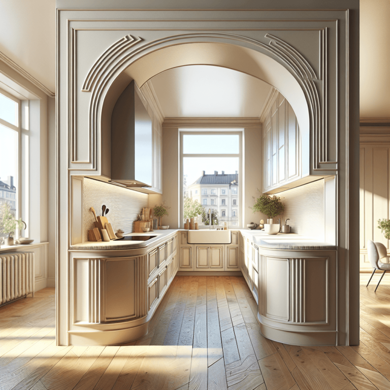 cremefarbene Küche in G-Form-Augsburg-1