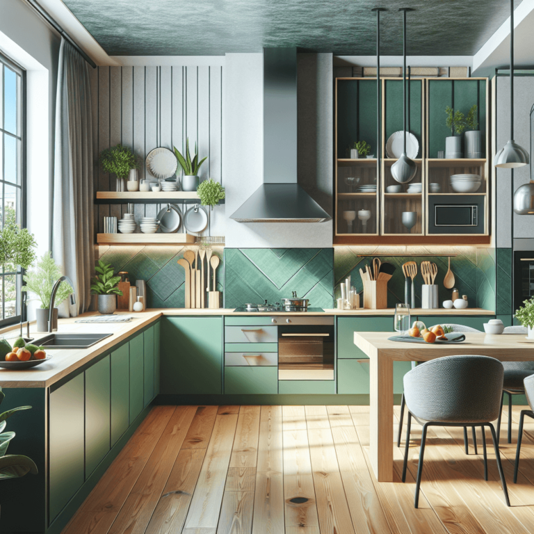 grüne Design Küche-Augsburg-1