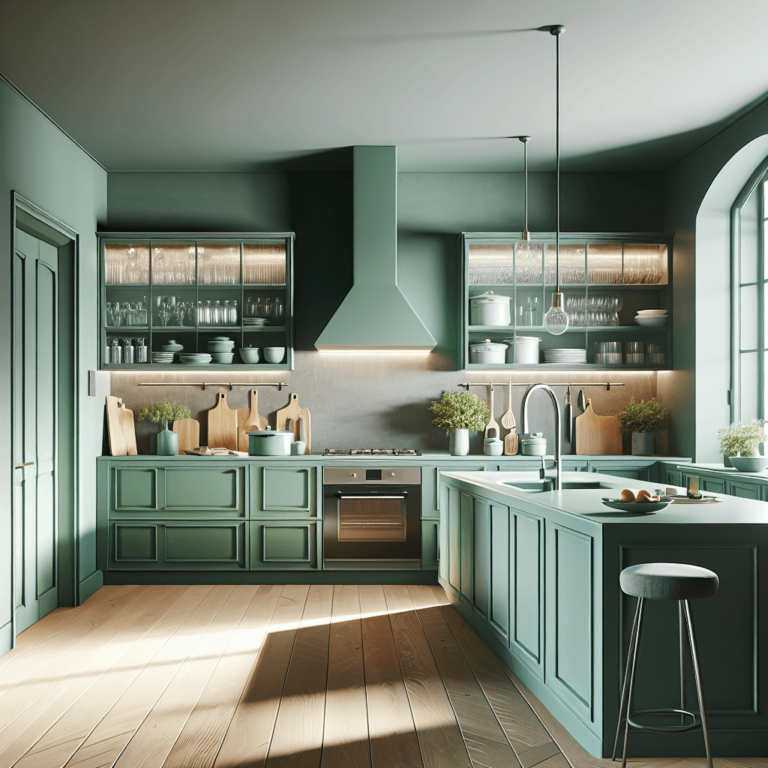 grüne Singleküche-Augsburg