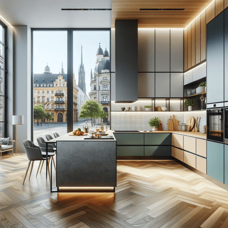 hochglanz Freistehende Küche-Augsburg-1