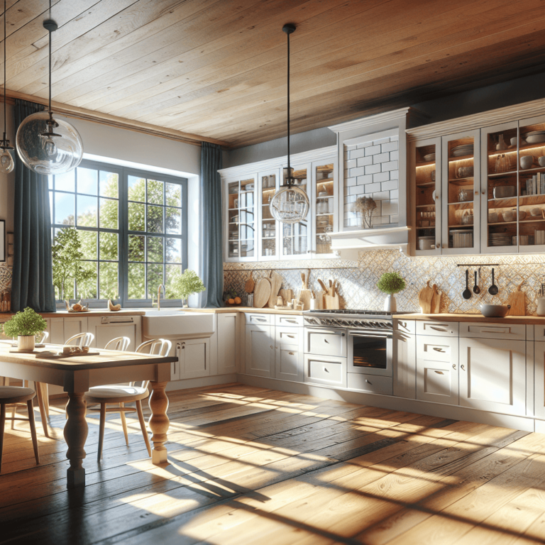 hochglanz Küche im Bauernhausstil-Augsburg-1