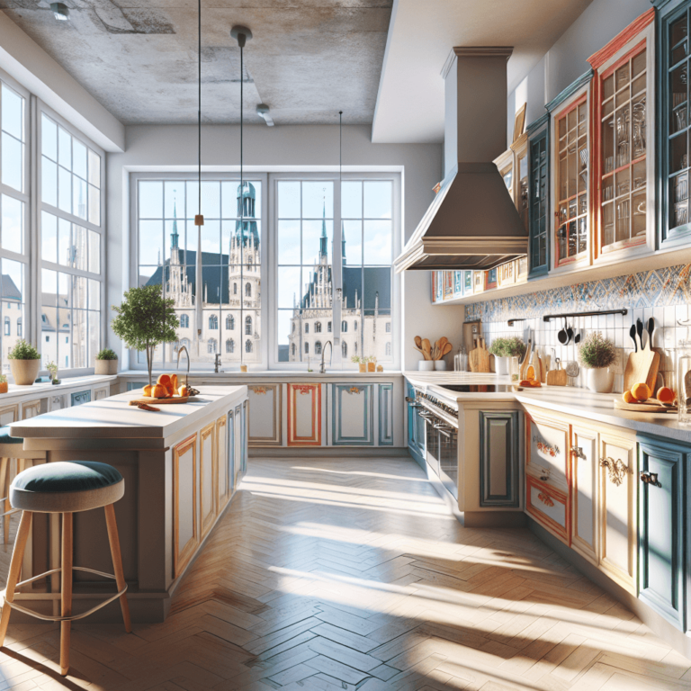 hochglanz Küche im Shabby Chic Stil-Augsburg-1