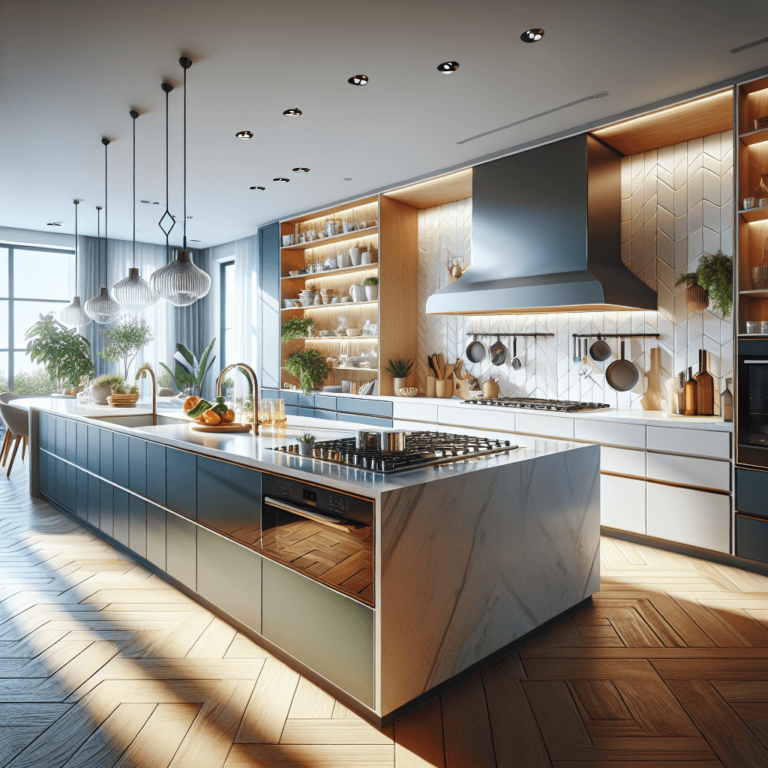 hochglanz Küche in G-Form-Augsburg-1