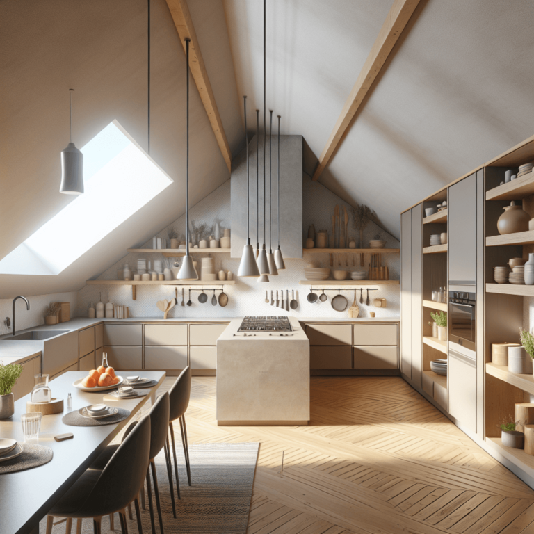 matte Küche für Dachschräge-Augsburg-1