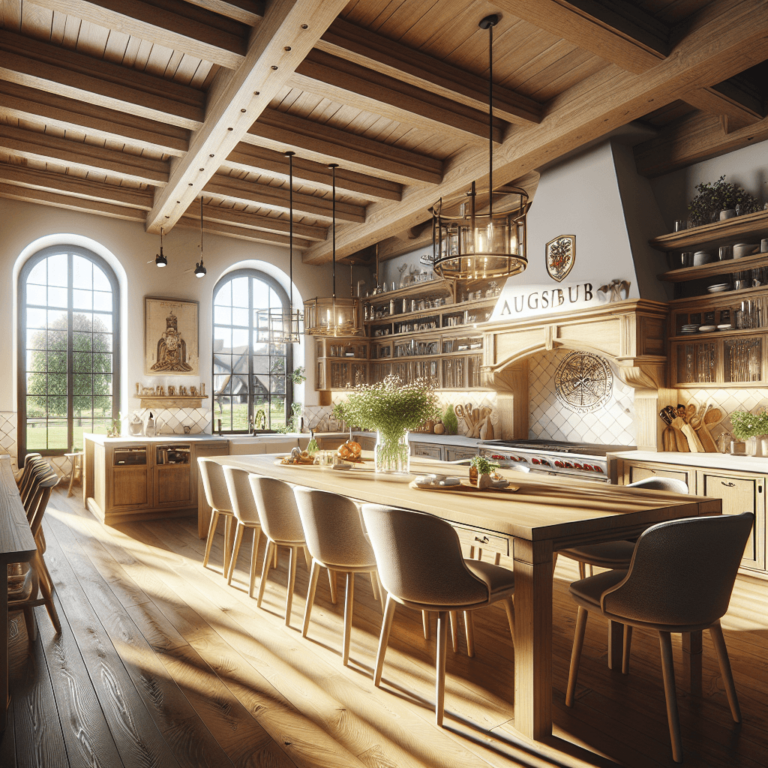 matte Küche im Bauernhausstil-Augsburg-1