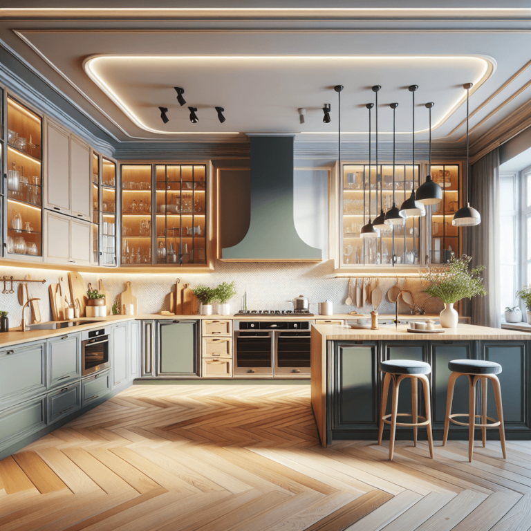 matte Küche in L-Form-Augsburg-1