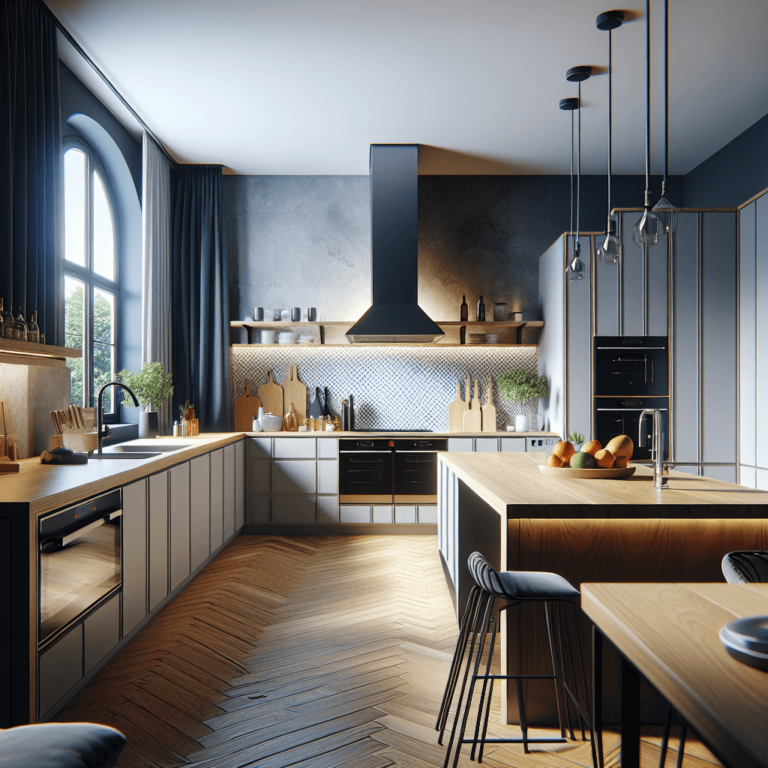 matte einzeilige Küche-Augsburg-1