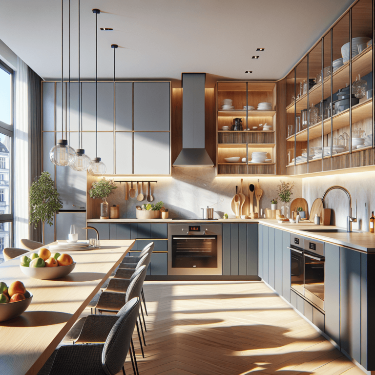 schwarze Singleküche-Augsburg