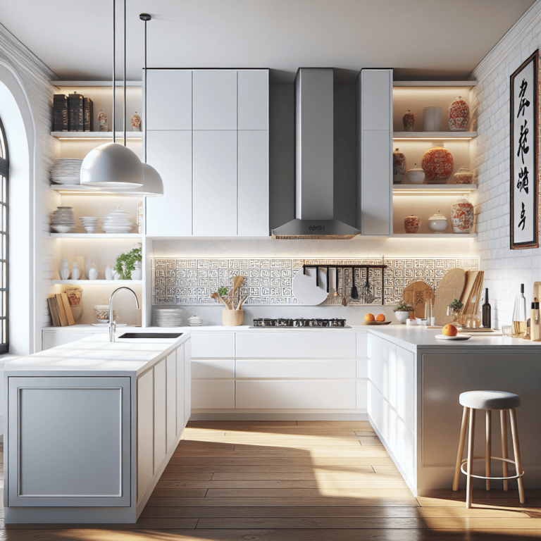 weiße Küche im asiatischen Stil-Augsburg-1