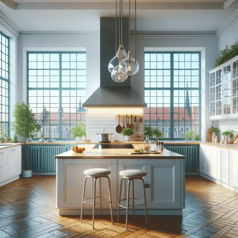 weiße Retro Küche-Augsburg