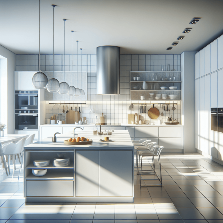 weiße Wohnküche-Augsburg